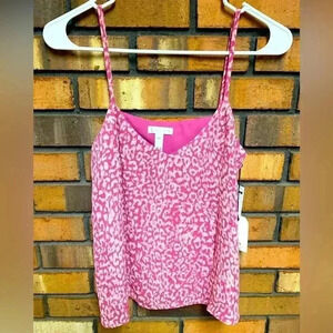 Leith Leopard Print Cami